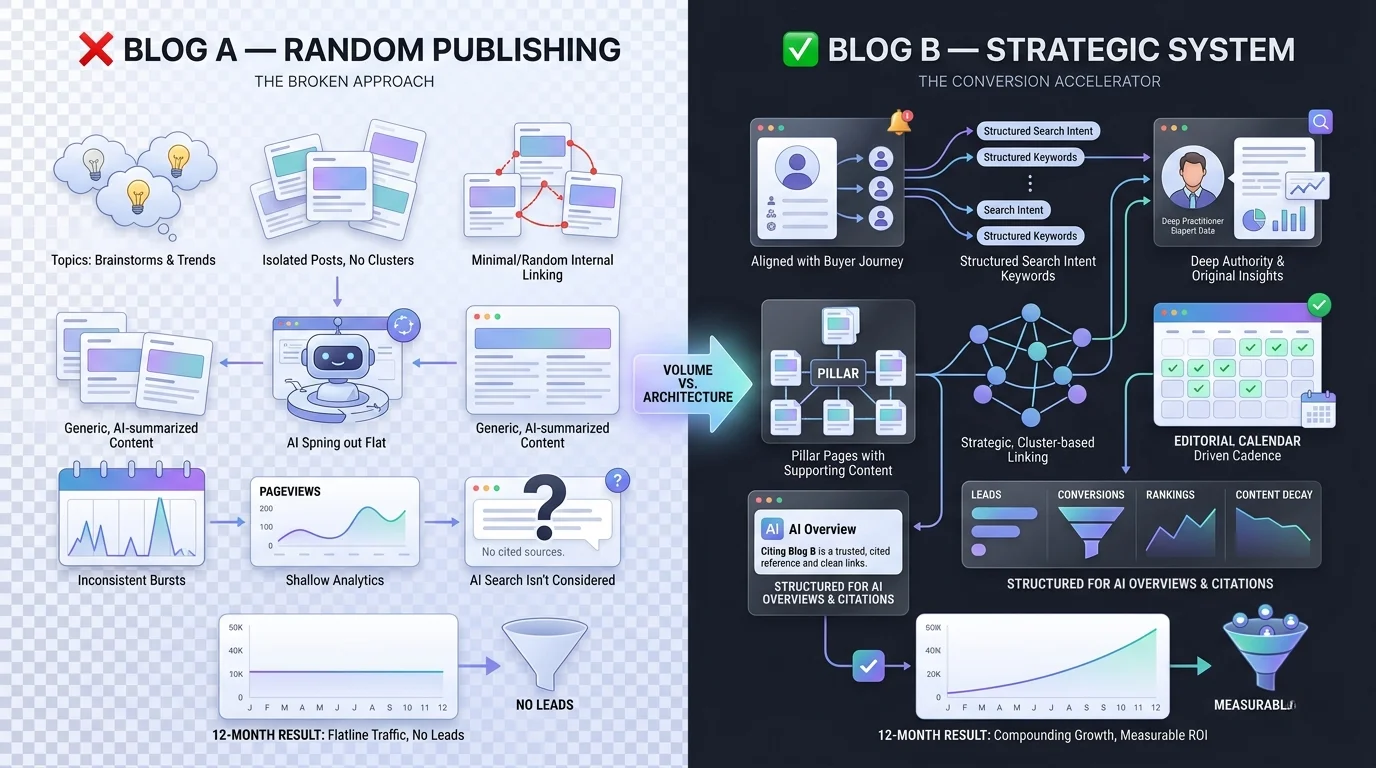 What Successful Blogs Actually Do A Side-by-Side