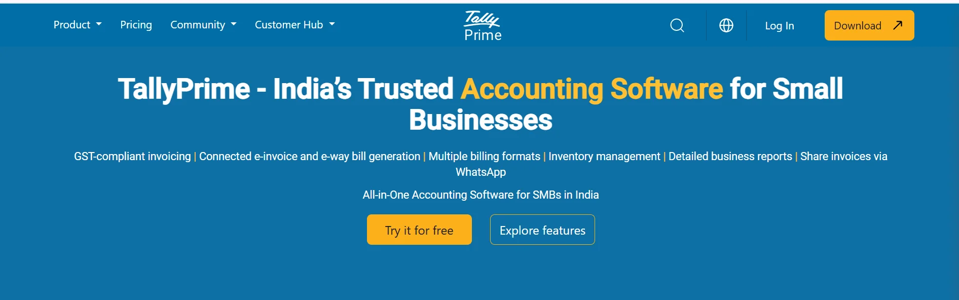 Tally — The Tax Compliance Workhorse