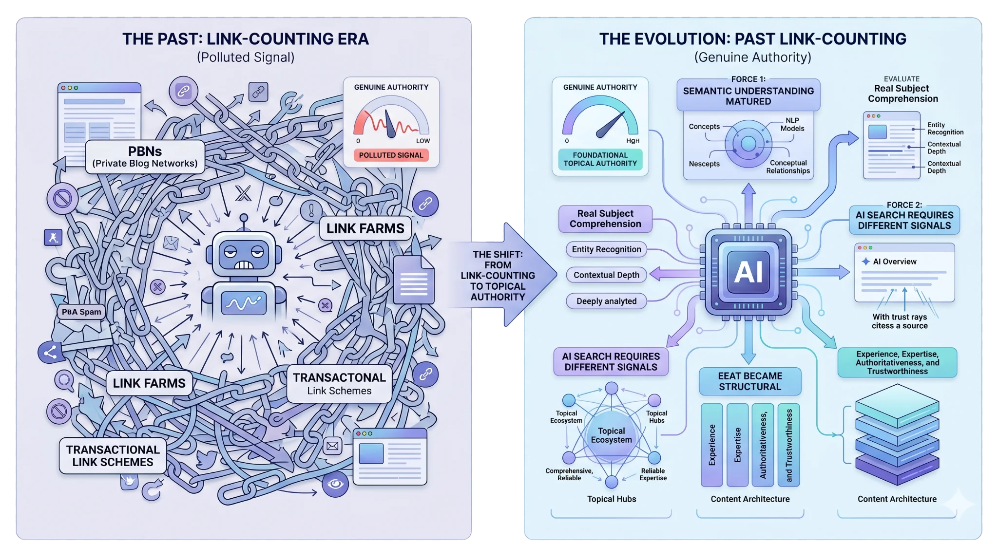 Why Search Engines Are Evolving Past Link-Counting